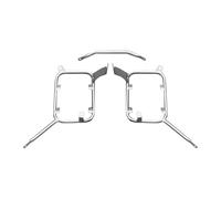 Motorcycle Rear Luggage Rack For Versys For 650 2010 2011 2012 2013 2014 Motorcycle Pannier Rack Suitcase Support Tail Trunk Case Box Saddlebag Luggage Bracket(Sil Pannier Rack)