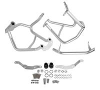 Motorcycle Rear Luggage Rack Motorbike Luggage Rack | For R1200GS LC US 2017-2018, Silver Stainless Steel Engine Guard Crash Bar