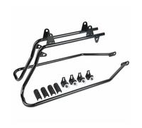 Motorcycle Rear Luggage Rack Motorcycle Saddlebag Saddle Bag Conversion Bracket Hardware For Heritage For Softail For Deluxe 1984-2016 2015 2014 2013 Carrier(Black)