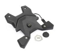 Motorcycle Rear Luggage Rack Plate with USB Port Compatible with BMW R1300GS Adventure R1300GS 2023 2024 2025, Luggage Carrier Rack for Powering The Taillights, Aluminum Alloy(black)