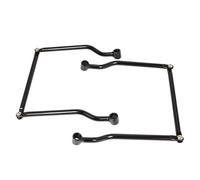 Motorcycle Rear Luggage Touring Carrier Motorcycle Saddlebags Support Bar Luggage Storage Side Tool Bags Holder Bracket Universal For For For