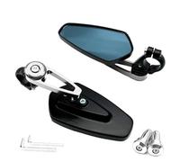Motorcycle Rear Mirror 1Pair 7/8" 22mm Motorcycle Mirror Handlebar End Rearview Mirrors For DOWNTOWN NIKITA GDINK KXCT PeoPle S G150