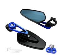 Motorcycle Rear Mirror 1Pair 7/8" 22mm Motorcycle Mirror Handlebar End Rearview Mirrors For DOWNTOWN NIKITA GDINK KXCT PeoPle S G150