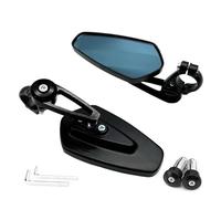 Motorcycle Rear Mirror 1Pair 7/8" 22mm Motorcycle Mirror Handlebar End Rearview Mirrors For DOWNTOWN NIKITA GDINK KXCT PeoPle S G150
