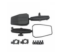 Motorcycle Rear Mirror 1Pair/Bag Motorcycle Adjustable Handlebar Side Mirror OffRoad Cool Foldable Rearview Motorbike Accessories For ADV