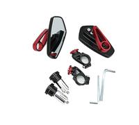 Motorcycle Rear Mirror 7/8" 22mm Motorcycle Rearview Mirrors Universal Clear Scooter Bar End Handlebar Mirror Rear View Accessories