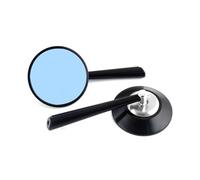 Motorcycle Rear Mirror 8MM 10MM Universal Motorcycle Side Mirrors Round Lens Mirror Rearview Mirrors Motorcycle Accessories Handle Bar End Mirrors