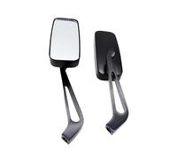 Motorcycle Rear Mirror 8mm/10mm Universal Side Mirror Accessories Motorcycle Handlebar Rear View Mirrors Rectangle Square Mirror Reflector