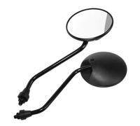Motorcycle Rear Mirror A Pair Motorcycle Scooter Mirrors Universal Motorbike Rear View Mirror 8mm Round Oval Convex Fit For 22 25mm Handlebar