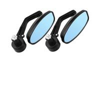 Motorcycle Rear Mirror Pair Motorcycle Scooter Side Rear View Bar End Mirrors 7/8" Handle Adjustable Au Covers Handlebar Reflective