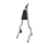 Motorcycle Rear Passenger Backrest Detachable Sissy Bar Chrome Black For Harley For Touring 121 CVO 2023-2024(22 Inch Chrome)