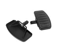 Motorcycle Rear Passenger Floorboard Adjustable Footpegs Footrest For VTX 1300 / VTX 1800 For MAGNA VF250 VF750 1994-2011 2012 2013(Black)
