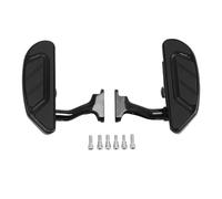 Motorcycle Rear Passenger Floorboard Footboard Bracket Compatible with Touring Road King Electra 1993 2024(Black)