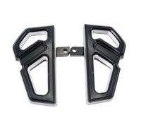 Motorcycle Rear Passenger Footboard Kit Floorboard Pedal Black/Chrome For Harley Sportster XL Dyna Touring Road Street Glide FL