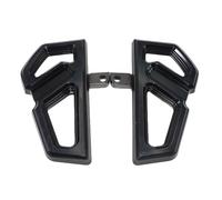 Motorcycle Rear Passenger Footboard Kit Floorboard Pedal Black/Chrome For Harley Sportster XL Dyna Touring Road Street Glide FL