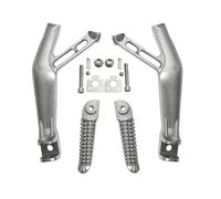 Motorcycle Rear Passenger FootPeg Bracket For Yamaha YZF R6 R1 R1S R1M R7 2015-2025 Motorcycle Foot Pegs(Silver)