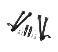 Motorcycle Rear Passenger Footrest Foot Pegs For Suzuki GSXR GSX-R 600 750 2006-2007 K6 K7(Sand black)