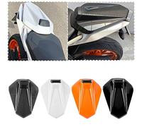 Motorcycle Rear Passenger Pillion Solo Seat Cover Cowl Hard ABS Motor Fairing Tail Section for Duke 125 Duke125 2017-2022 Duke 250 Duke250 2021-2022 Duke 390 Duke390 2017-2023 (White)
