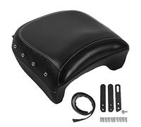 Motorcycle Rear Passenger Seat with Bright Studs Replacement for Indian Chieftain Dark Horse 2016 2021 Comfortable Leather Back Saddle for Indian Chief Vintage Classic Roadmaster (Black)