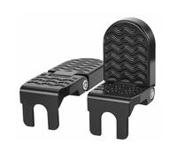 Motorcycle Rear Pedals - Universals Footrest Set, Anti-Slip Foldable Design | Adjustable Passenger Pegs Mount Replacement Set, Ideal for Off Road Bike, Scooters and Streets Touring