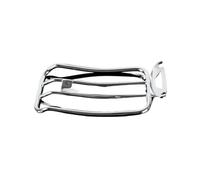 Motorcycle Rear Rack Chrome/Black Rear Luggage Rack Motorcycles Solo Holder Bracket For For Touring FLHT FLHR FLHX FLT 1997-2015 Road King