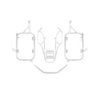 Motorcycle rear rack For B&MW For R 1300 GS GS1300 2024 Tail Box Saddlebag Suitcase Luggage Rack Holder Motorcycle Pannier Rack Top Case Bracket LOCKMEIHUA(Silver One Set)