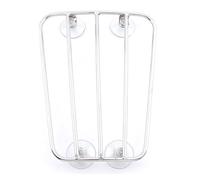 Motorcycle Rear Rack For Bonneville Thruxton 900 T100 T120 Royal GT650 Motorcycle Fuel Tank Luggage Rack Aero Parcel Rack With Suction Cups Rear Luggage Shelf(Silver)