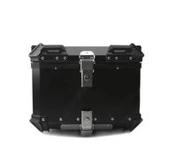 Motorcycle Rear Rack For CFMOTO 800MT CF 800 MT Motorcycle Trunk Top Box Side Luggage Case Pannier Rack Frame Rear Helmet Topcase Support Rear Luggage Shelf(55L Topcase Black)