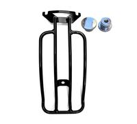 Motorcycle Rear Rack For FLHTC For Road For King For Touring 1997 1998 1999 2000-2022 Chrome And Gloss Black Solo Seat Luggage Rack Rear Luggage(Gloss black)