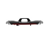 Motorcycle Rear Rack For Goldwing GL1800 2018 2019 2020 Rear Trunk Luggage Rack W LED Brake Light Motorcycle Chrome Black Rear Luggage Shelf(Black and Red)