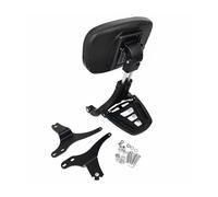 Motorcycle Rear Rack For Road For King For Street For Glide For Electra For Touring CVO 1997-2008 Passenger Folding Backrest Sissy Bar Sissybar Back Rest Rear Luggage(Black)