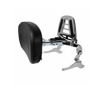 Motorcycle Rear Rack For Road For King For Street For Glide For Electra For Touring CVO 1997-2008 Passenger Folding Backrest Sissy Bar Sissybar Back Rest Rear Luggage(Chrome)