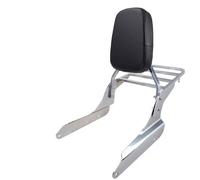 Motorcycle Rear Rack For Shadow VLX600 VT600C 1999 2000 2001 2002 2003 2004 2005 2006 2007 Motorcycle Sissy Bar With Luggage Rack Passenger Backrest Detachable Rack