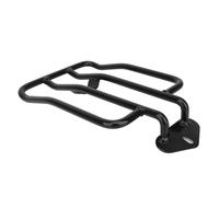 Motorcycle Rear Rack For Sportster For Iron XL 883 1200 2004-2021 Motorcycle Chrome Black Rear Fender Luggage Rack Support Shelf Solo Seat Rear Luggage(Black)