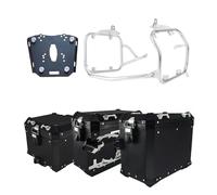 Motorcycle Rear Rack For VOGE 525DSX 500DSX 2023-2024 500 525 DSX Motorcycle Aluminum Luggage Box Side Box Saddlebag Bracket Top Case Pannier Rack Rear Luggage Shelf(BK 3 BOX SL RACK)
