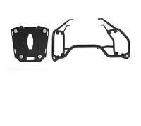 Motorcycle Rear Rack For VOGE 900DS 900DSX 2025 Motorcycle Side Luggage Bracket Box Tail Case Tray Stainless Steel Pannier Saddlebag Toolbox Rack Luggage Bracket(Black 1 Set)