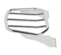 Motorcycle Rear Rack Motorbike Luggage Rack | For Fat Boy FLSTF FLSTFBS FXSTC 2018-2023, Sissy Bar For Sport Luggage Rack Black/Chrome