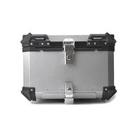 Motorcycle Rear Rack Motorcycle Trunk Side Panniers Top Case Luggage Box SaddleBag Storage Rear Accessories For VOGE For Valico 525DSX 525 DSX 2024 Rear Luggage(45L Top Box Silver)