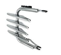 Motorcycle Rear Racks Compatible With Touring For CVO For Road For Glide For Custom For FLTRXSE2 Motorcycle Rear Luggage Rack Tail Storage Support Passenger Grab Bar
