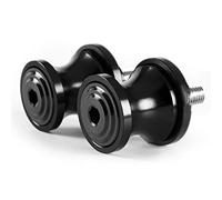 Motorcycle Rear Rocker Arm Spool Slider Bracket Fixing Screw For Kawasaki Z750 Z 750 2007 2008 2009 2010 2011(Black)