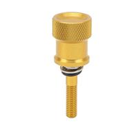 Motorcycle Rear Seat Bolt, Quick Release Seat Screw for R Nine T, Aluminum Alloy High Strength Passenger Seat Mount with Easy Install Design for R Nine T Pure Racer Scrambler 2014 (Gold)