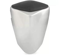 Motorcycle Rear Seat Cowl For Kawasaki For Ninja 636 For ZX6R For ZX-6R 2009-2018 Motorcycle Pillion Rear Passenger Seat Cowl Cover Green Rear Seat Cowl Cover(Silver)