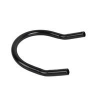 Motorcycle Rear Seat Frame Loop | Sturdy Metal Bracket for Custom DIY Builds | Black Powder Coat Finish, No Paint Needed | Compatible with HD, H, Y (210mm Bend pipe)