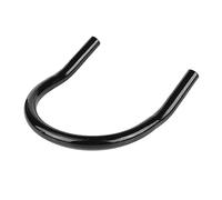 Motorcycle Rear Seat Frame Loop | Sturdy Metal Bracket for Custom DIY Builds | Black Powder Coat Finish, No Paint Needed | Compatible with HD, H, Y (175mm Bend pipe)