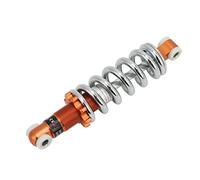 Motorcycle Rear Shock Absorber 190mm 1200lbs 8mm Hole Damping Suspension Adjustable Spring Shock Damper for Mini Pocket Bike, Electric Scooter, Dirt Bike