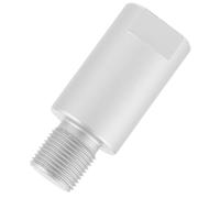 Motorcycle Rear Shock Extender Aluminum Alloy Heightening Adapter | Ride Height Adjustment, Improved Posture for Motorbike Suspension and Electric Bikes, Silver Finish
