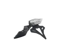 Motorcycle Rear Short Tail Stock License Plate Holder Tailstock Bracket Integrated LED Light For Suzuki GSX-8S GSX8S 2023-UP FRTRGVUVXP(Clear)