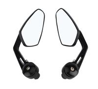 Motorcycle Rear Side Mirror 1 Pair 7/8" 22mm Motorcycle Rear View Mirrors Handlebar End Side Mirror Motorbike Rearview Mirror Upgrade Accessories