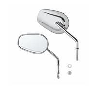 Motorcycle Rear Side Mirrors Rearview For Harley Touring Sportster 883 Road King Softail Bobber Chopper Street Glide Dyna Mirrors End Rearviews