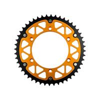 Motorcycle Rear Sprocket 45T 46T 47T 48T 49T 51T 52T Compatible With Motorcycle Models RM125 RM250 DR250 DRZ250 DR-Z250 DR350 RMZ250 RM-Z250 RMX250 Aftermarket Replacement(520 48T)